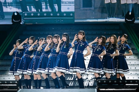 「日向坂46 デビューカウントダウンライブ!!」の様子。(撮影:上山陽介)