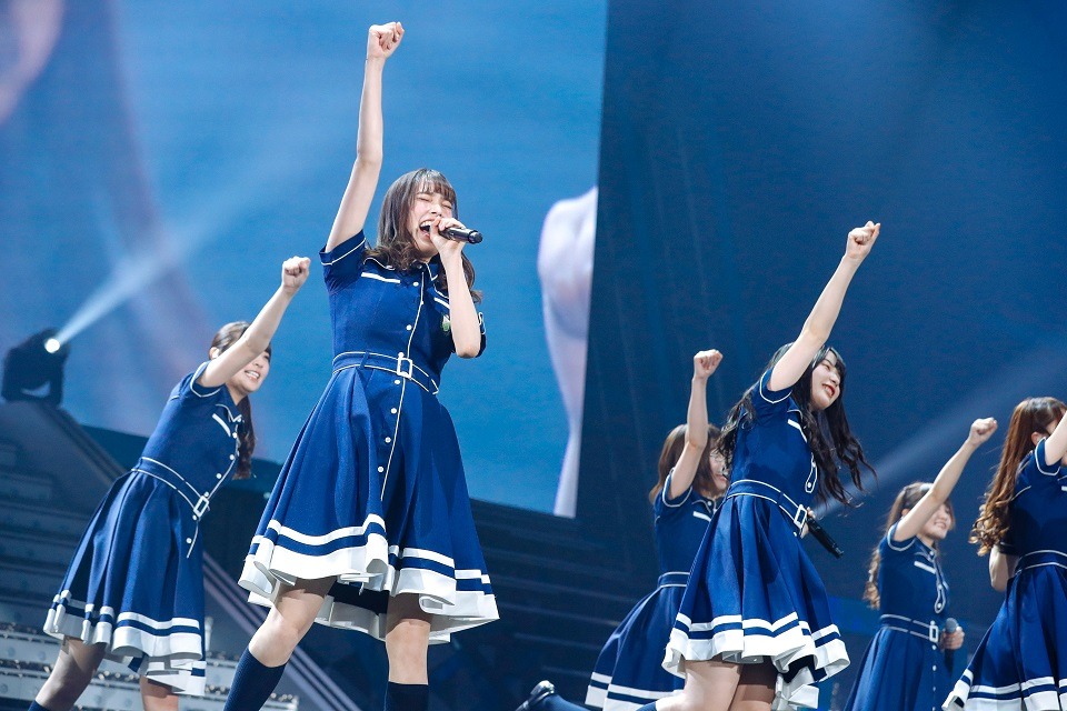 「日向坂46 デビューカウントダウンライブ！！」の様子。（撮影：上山陽介）