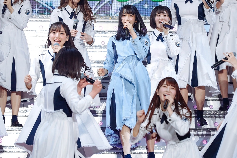 「日向坂46 デビューカウントダウンライブ！！」の様子。（撮影：上山陽介）