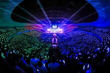 「日向坂46 デビューカウントダウンライブ！！」の様子。（撮影：上山陽介）