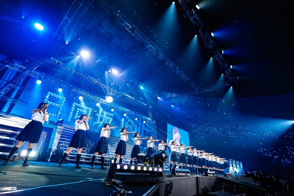 「日向坂46 デビューカウントダウンライブ！！」の様子。（撮影：上山陽介）