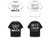 「WACK × STINGRAY × TOWER RECORDS Tee」デザイン