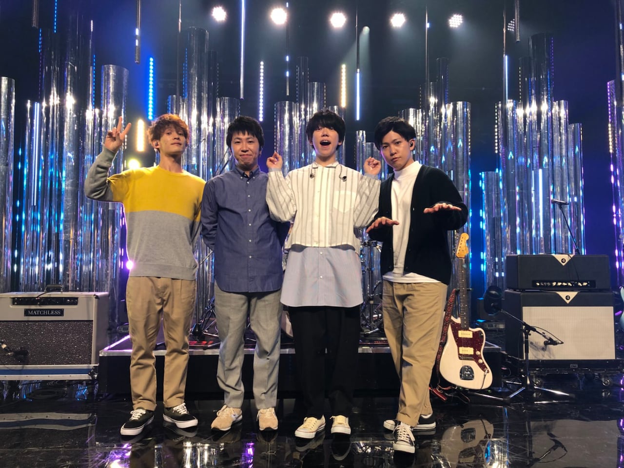 sumika「バズリズム」で思い出の川崎めぐり、Sexy Zoneらスタジオライブも