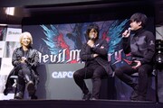 左からHYDE、森川智之、石川界人。