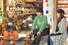 左から笑福亭鶴瓶、北村匠海（DISH//）、川栄李奈。(c)TBS