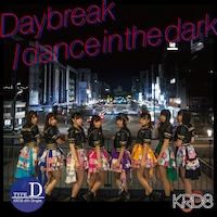 KRD8「Daybreak / dance in the dark」Type Dジャケット