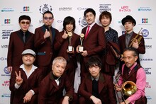 BEST COLLABORATIONを受賞した東京スカパラダイスオーケストラ feat.宮本浩次。