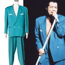 「俺 矢沢永吉」に展示予定の衣装。