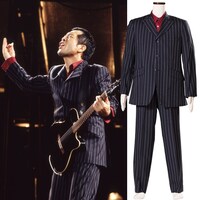 「俺 矢沢永吉」に展示予定の衣装。