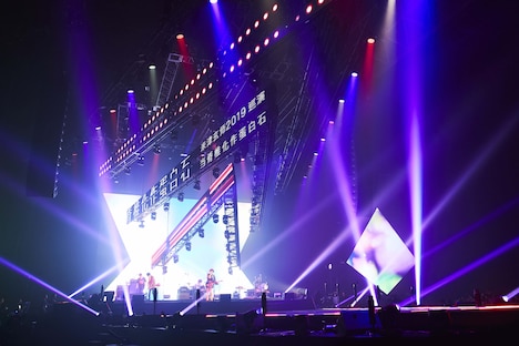 「米津玄師 2019 TOUR / 脊椎がオパールになる頃」幕張メッセ国際展示場3月10日公演の様子。(撮影:立脇卓)