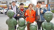 左からキャン×キャン、千葉涼平（w-inds.）、KENZO（DA PUMP）。(c)ダンスチャンネル