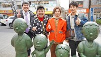 左からキャン×キャン、千葉涼平（w-inds.）、KENZO（DA PUMP）。(c)ダンスチャンネル