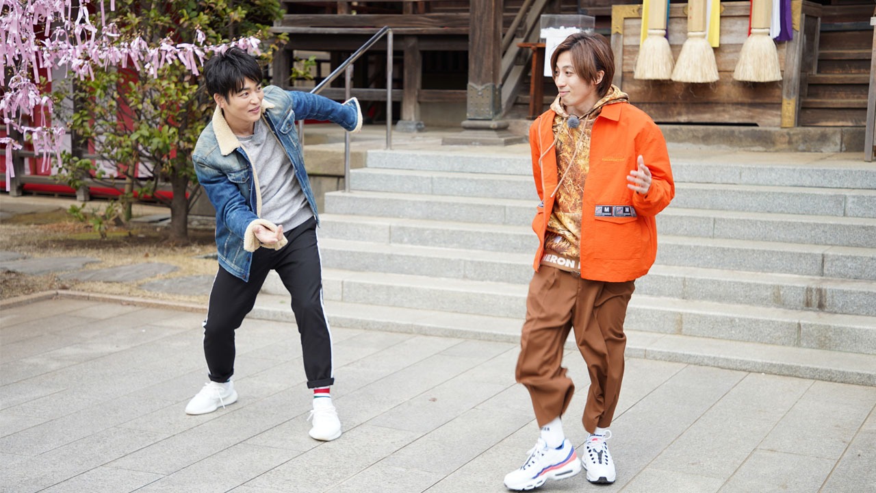 KENZO（DA PUMP）と千葉涼平（w-inds.）。(c)ダンスチャンネル