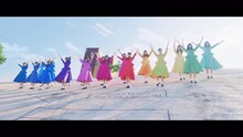 日向坂46「JOYFUL LOVE」ミュージックビデオのワンシーン。