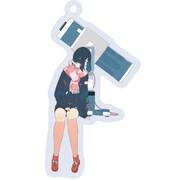 三月のパンタシア「ガールズブルー・ハッピーサッド」発売記念パネル展限定アクリルキーホルダーのデザイン。