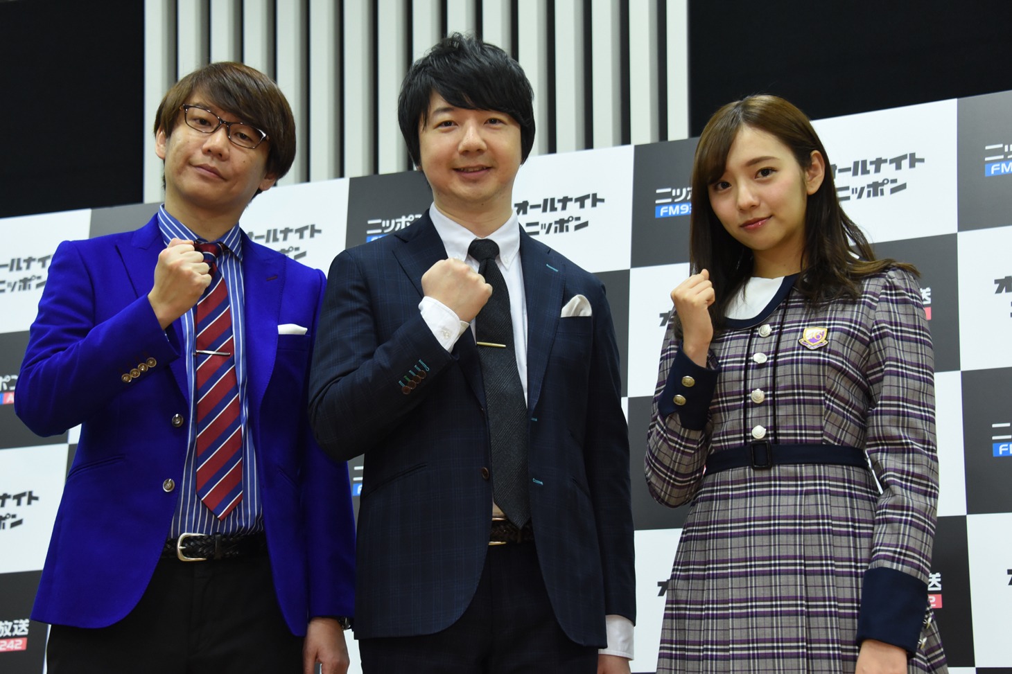 「オールナイトニッポン」新パーソナリティ陣。