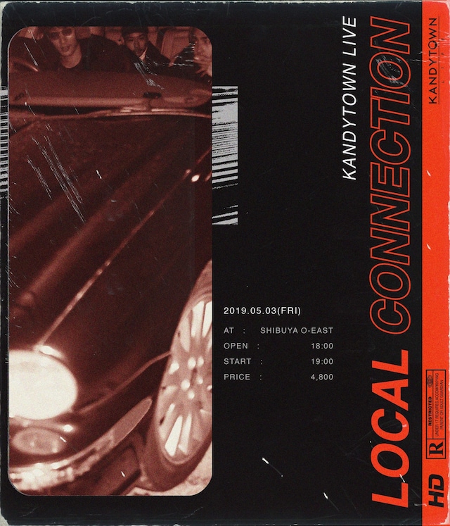 KANDYTOWN「LOCAL CONNECTION」告知ビジュアル