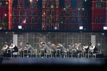 「SUPER JUNIOR WORLD TOUR “SUPER SHOW 7”」の様子。