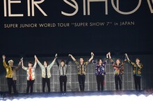 「SUPER JUNIOR WORLD TOUR “SUPER SHOW 7”」の様子。