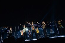 「SUPER JUNIOR WORLD TOUR “SUPER SHOW 7”」の様子。