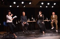 ソニービデオ&サウンドプロダクツ株式会社の鈴木伸和氏、株式会社ソニー・インタラクティブエンタテインメントの森澤有人氏とトークする土岐麻子。