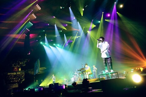 sumika「sumika『Chime』Release Tour」武道館公演の様子。（撮影：後藤壮太郎）