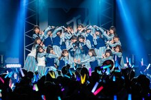 「MTV LIVE PREMIUM：日向坂46 -1st Story-」の様子。