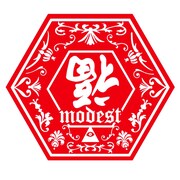 「福modest」ロゴ