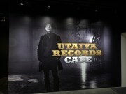「UTAIYA RECORDS CAFE」エントランスの様子。