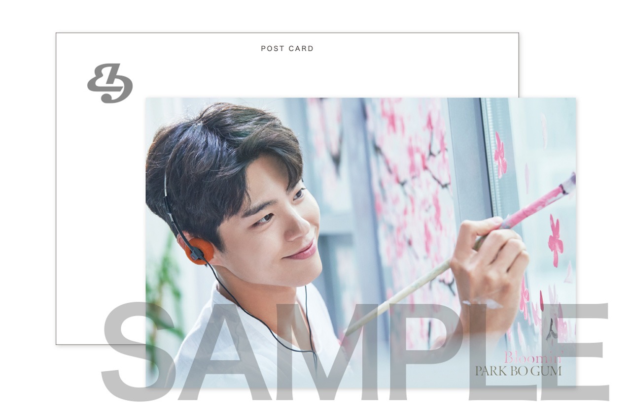 「PARK BO GUM『Bloomin'』POP UP STORE」CD購入特典ポストカード