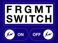 「SWITCH」2019年4月号のWeb限定特典オリジナルステッカー。