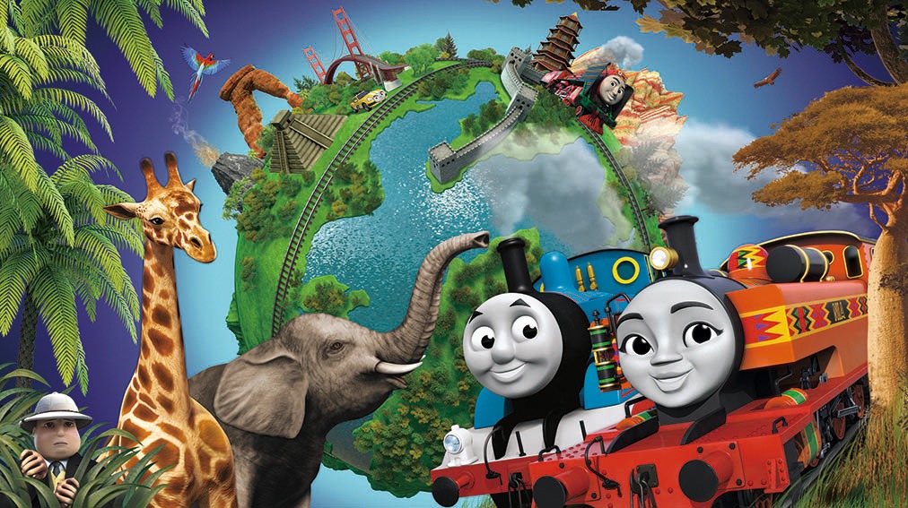 「映画 きかんしゃトーマス Go！Go！地球まるごとアドベンチャー」より。(c)2019 Gullane(Thomas)Limited.
