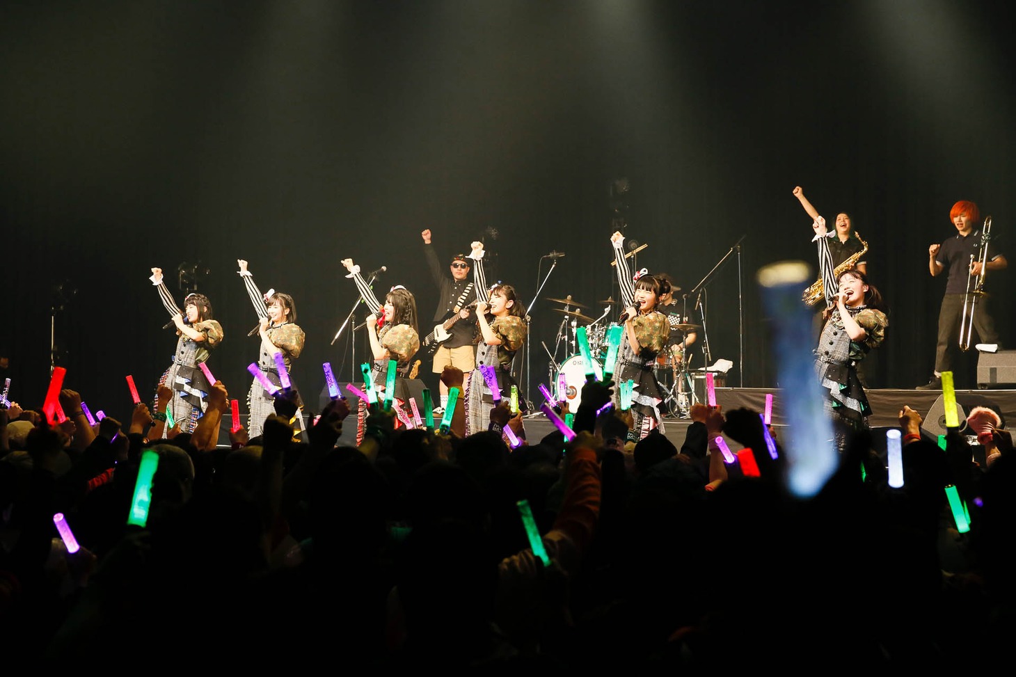 本日3月16日の福岡・Zepp Fukuoka公演の様子。（写真提供：ビクターエンタテインメント）