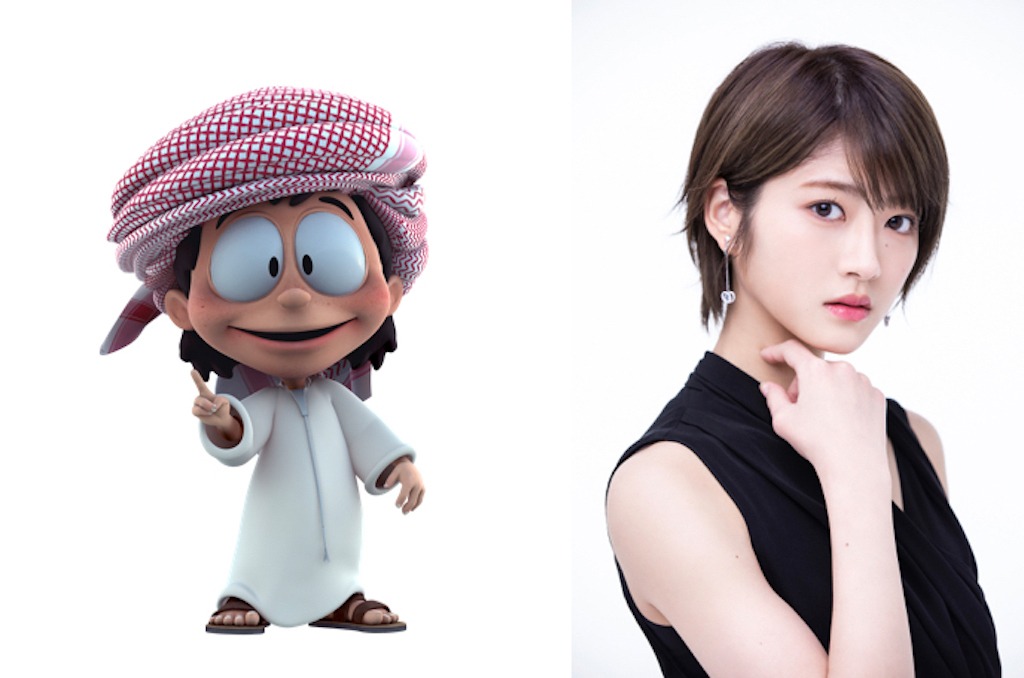 アブードを演じる若月佑美。