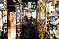 HUCK FINNの7代目店長の黒崎栄介氏。