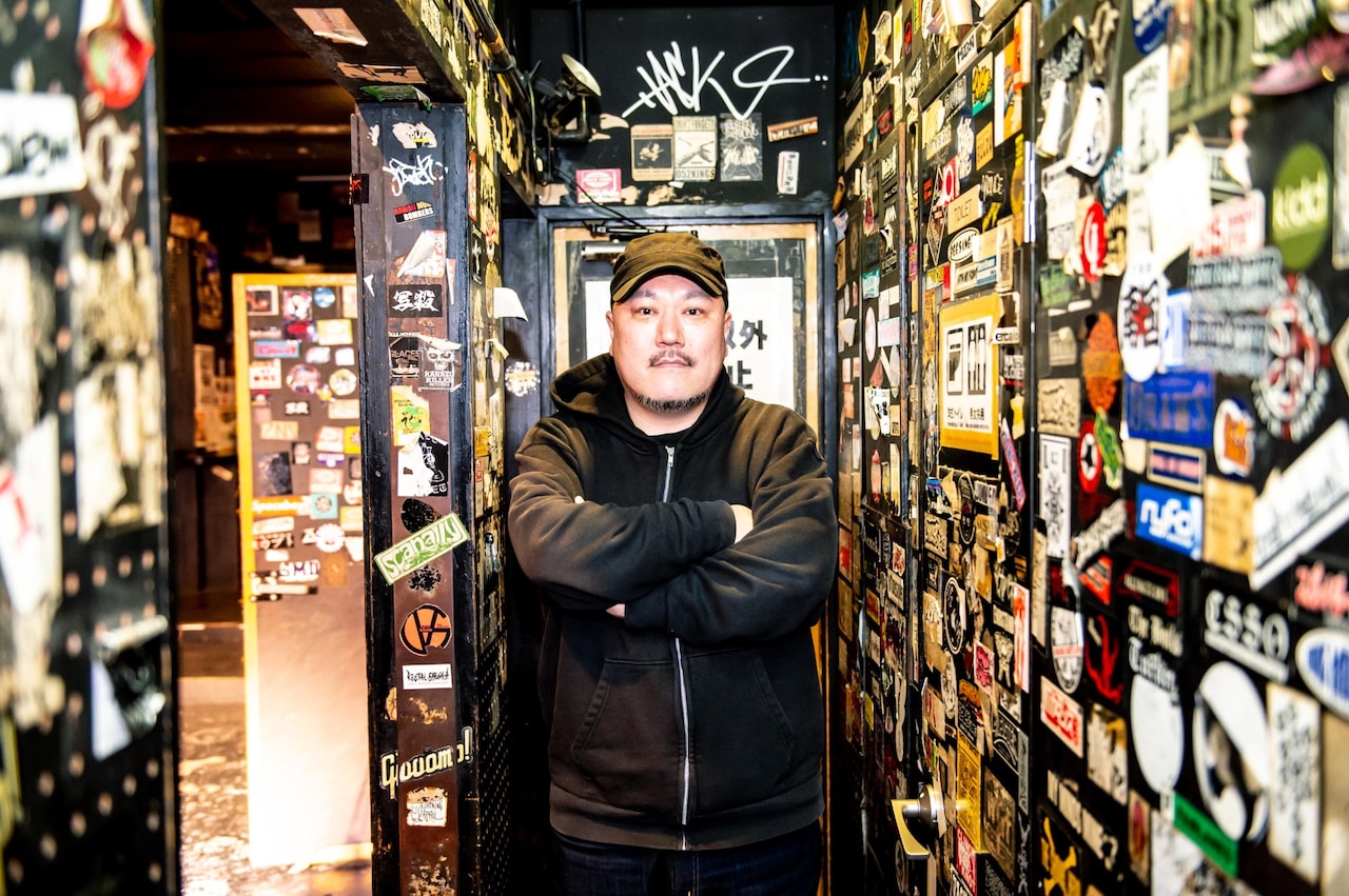 HUCK FINNの7代目店長の黒崎栄介氏。