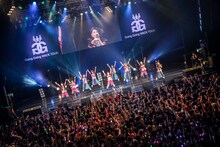 「Going Going WACK TOUR」東京・Zepp Tokyo公演よりGANG PARADE。（撮影：外林健太）