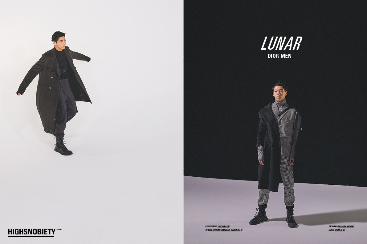 「HIGHSNOBIETY JAPAN」誌面より。