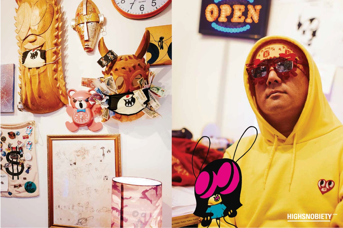 「HIGHSNOBIETY JAPAN」誌面より。