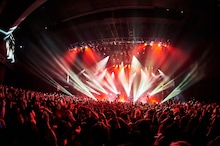 the GazettE「LIVE TOUR18-19 THE NINTH　PHASE#03 激情は獰猛」東京・TSUTAYA O-EAST公演の様子。（Photo by Keiko Tanabe）