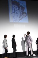 「王子絵コンテスト」優秀作品発表時の様子。