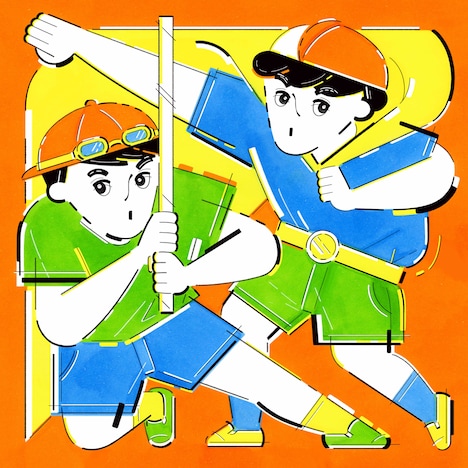 Saucy Dog「ゴーストバスター」配信ジャケット