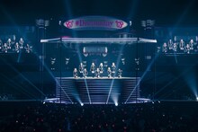 TWICE「TWICE DOME TOUR 2019 "#Dreamday"」大阪・京セラドーム大阪公演の様子。（撮影：田中聖太郎）
