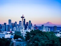 シアトル留学中に撮影したクイーンアンパーク（写真提供：TAKASHI KONUMA）