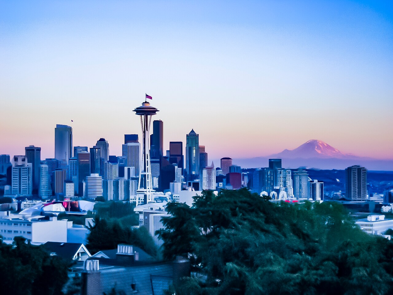 シアトル留学中に撮影したクイーンアンパーク(写真提供:TAKASHI KONUMA)