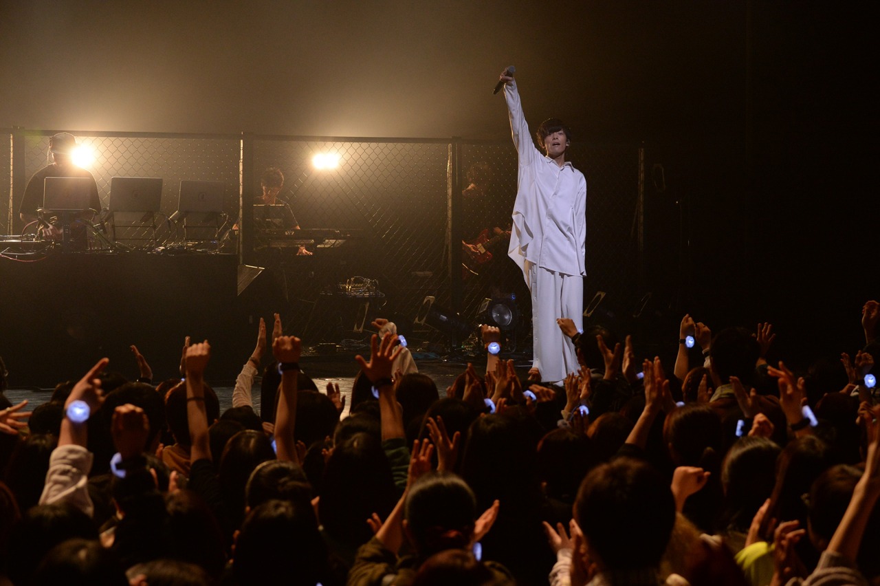 焚吐「リアルライブ・カプセル Vol.4～矛盾の旅～」東京・TSUTAYA O-EAST公演の様子。（撮影：達川範一）