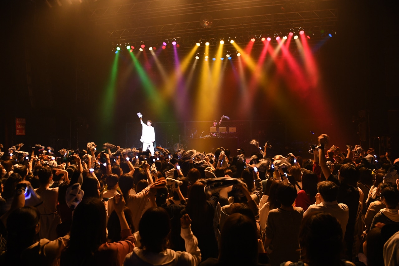 焚吐「リアルライブ・カプセル Vol.4～矛盾の旅～」東京・TSUTAYA O-EAST公演の様子。（撮影：達川範一）