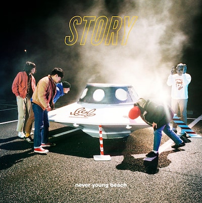 never young beach「STORY」初回限定盤ジャケット
