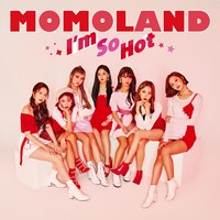 MOMOLAND「I'm So Hot」初回限定盤Bジャケット