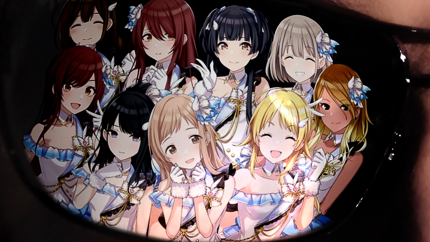 「アイドルマスター シャイニーカラーズ」CM「Sポーズ」編のワンシーン。